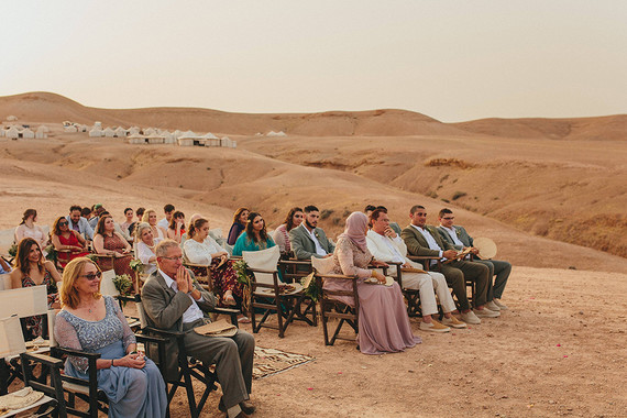 The ultimate in laid back desert chic is this stylish wedding in the Agfay desert outside of Marrakesh