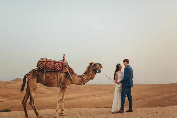 The ultimate in laid back desert chic is this stylish wedding in the Agfay desert outside of Marrakesh