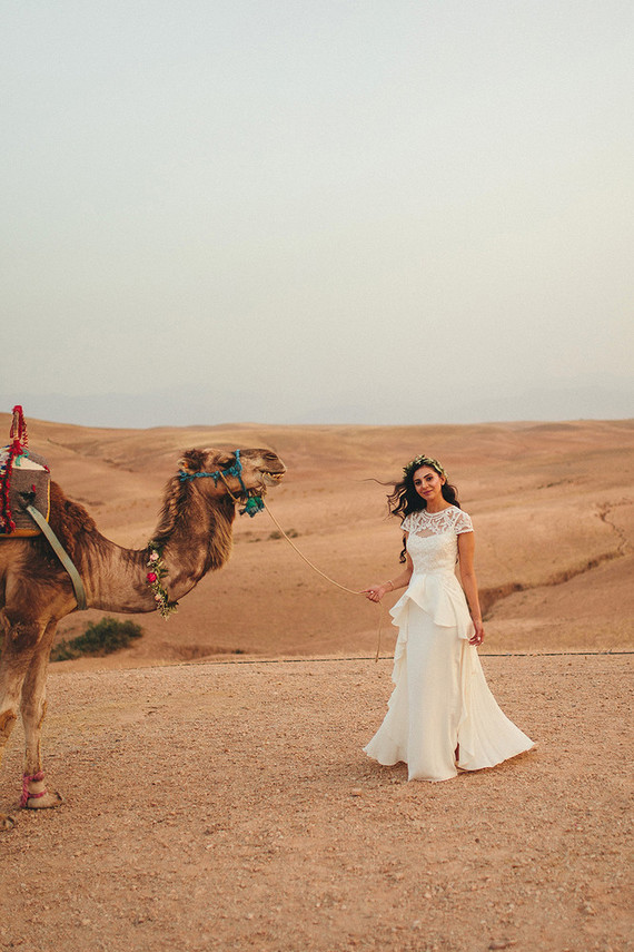 The ultimate in laid back desert chic is this stylish wedding in the Agfay desert outside of Marrakesh