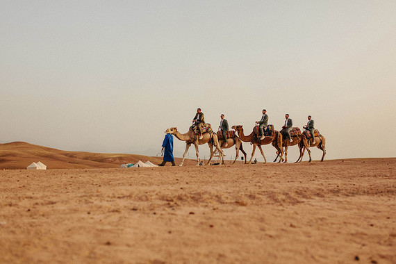 The ultimate in laid back desert chic is this stylish wedding in the Agfay desert outside of Marrakesh
