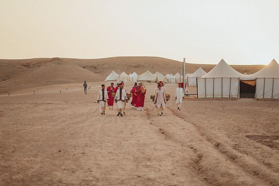 The ultimate in laid back desert chic is this stylish wedding in the Agfay desert outside of Marrakesh
