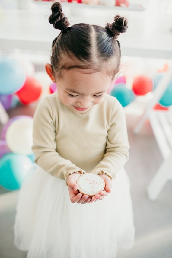 Pastel and gold Valentine's Day party Inspiration