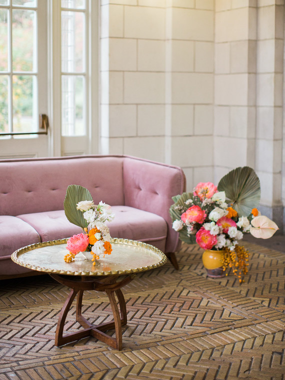 Pastel indian bridal editorial at the Prospect Park boathouse