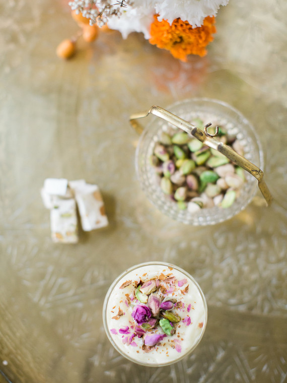 rose and cardamom cocktail