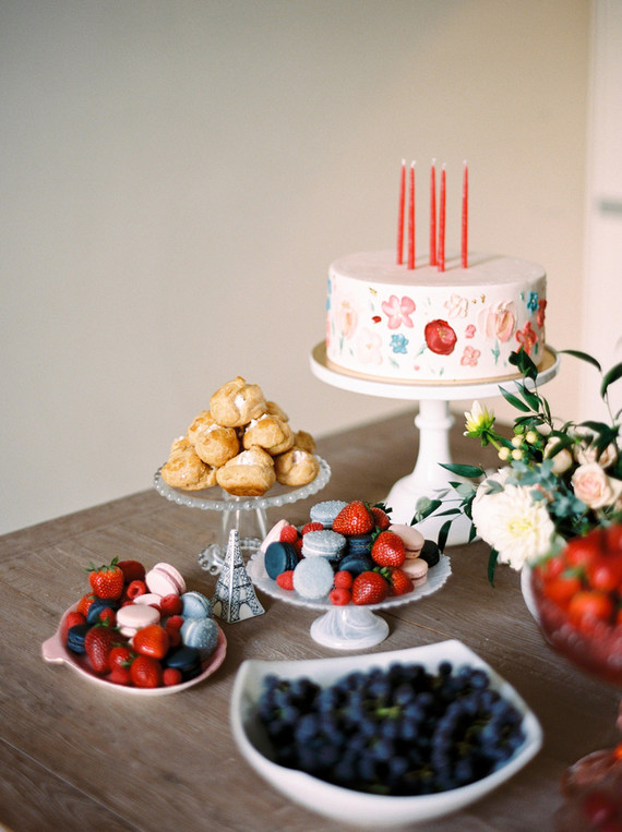 The sweetest french-themed picnic birthday party