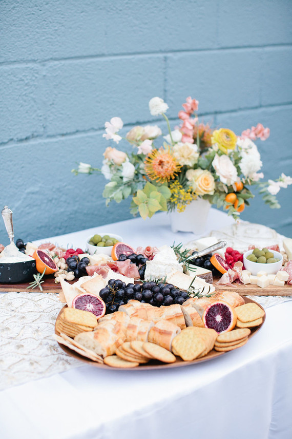 Spring backyard gender neutral baby shower