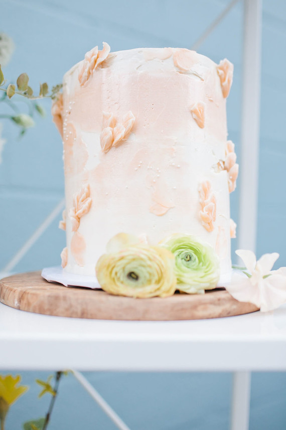 Spring backyard gender neutral baby shower