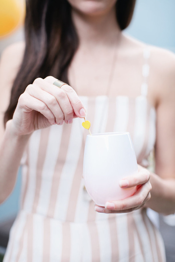 Spring backyard gender neutral baby shower