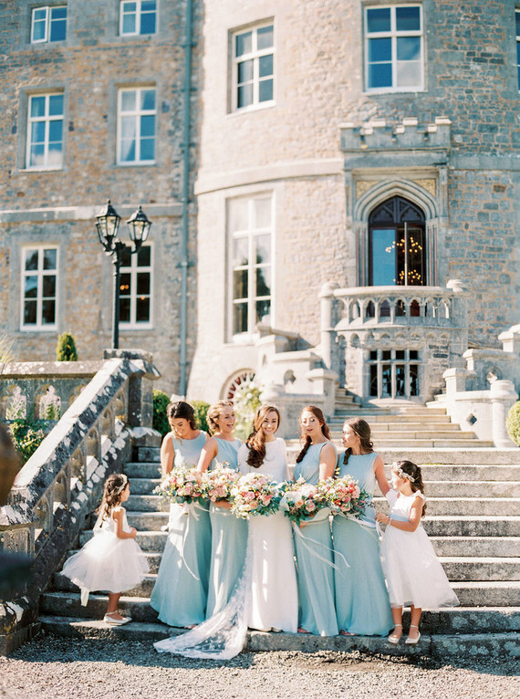 This Scottish wedding in an Irish Castle makes tartan look extra chic