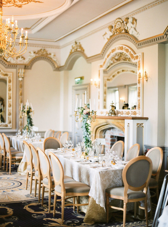 This Scottish wedding in an Irish Castle makes tartan look extra chic