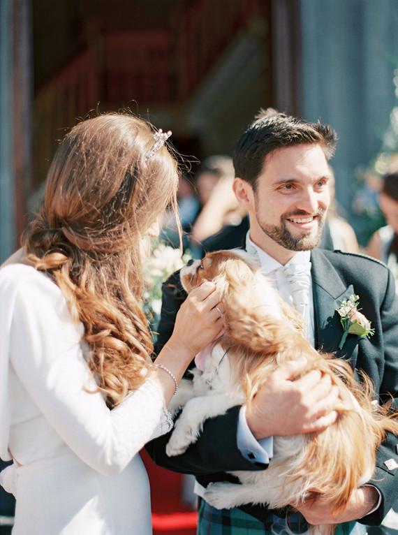 This Scottish wedding in an Irish Castle makes tartan look extra chic