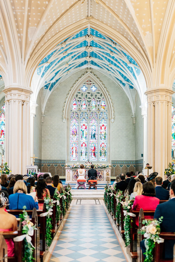 This Scottish wedding in an Irish Castle makes tartan look extra chic