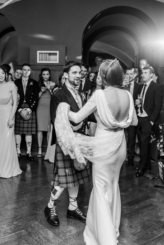 This Scottish wedding in an Irish Castle makes tartan look extra chic