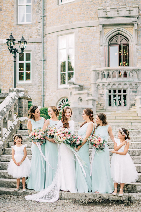 This Scottish wedding in an Irish Castle makes tartan look extra chic