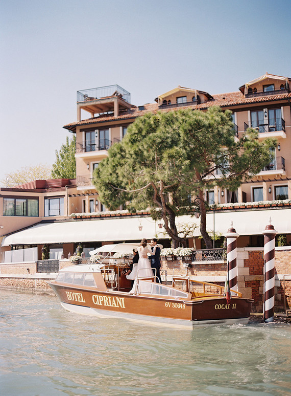 The most romantic elopement ever on the canals of Venice, Italy