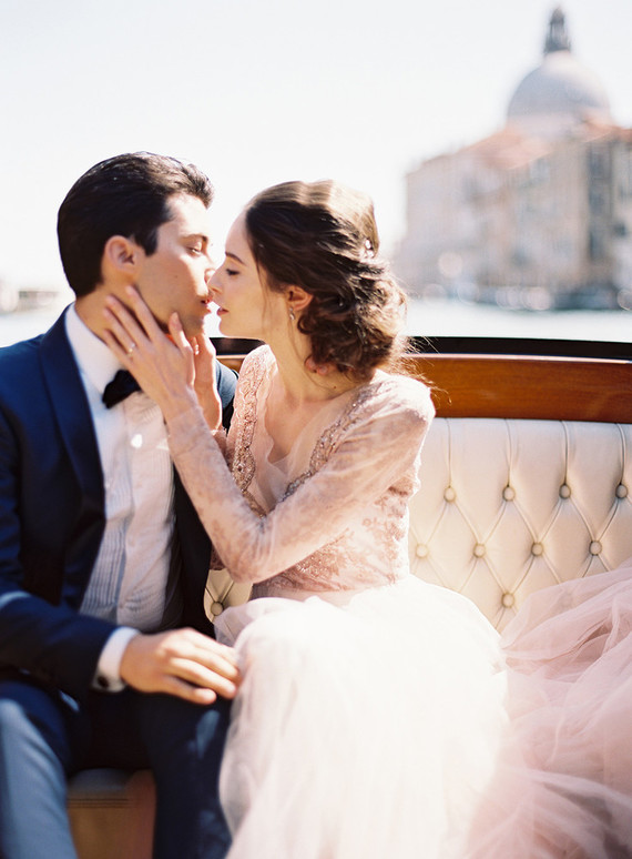 The most romantic elopement ever on the canals of Venice, Italy