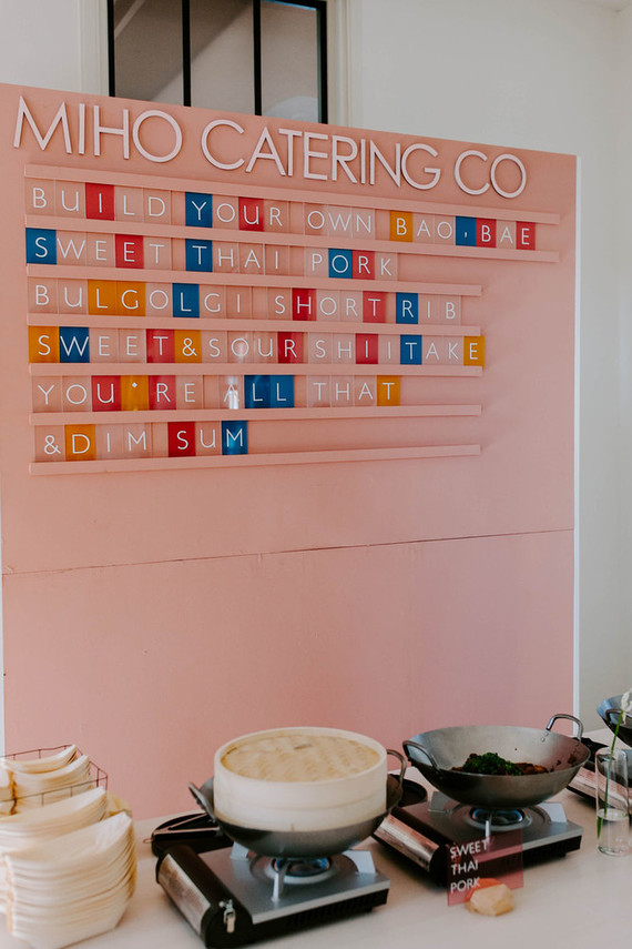 Wedding signage