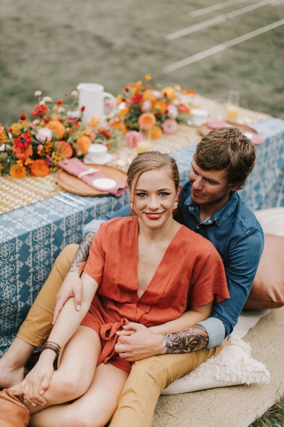 whimsical sunrise glamping elopement in Maine Inspiration