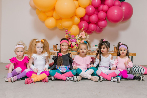 Totally rad 80's birthday party