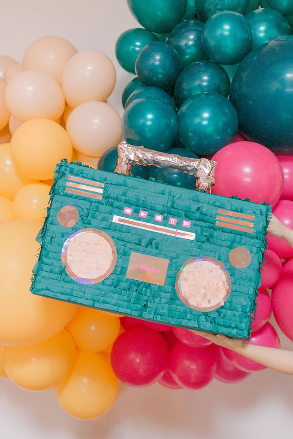Totally rad 80's birthday party