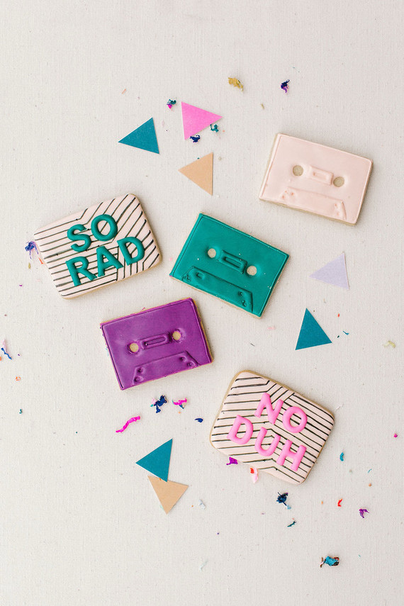 Totally rad 80's birthday party