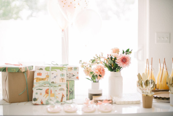 How to host and plan a sweet thoughtful pastel birthday party at home for twins