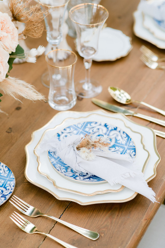 boho luxe wedding editorial in Cyprus, Greece