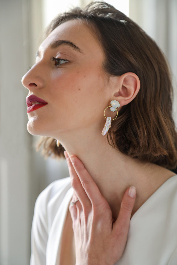 Bridal earrings