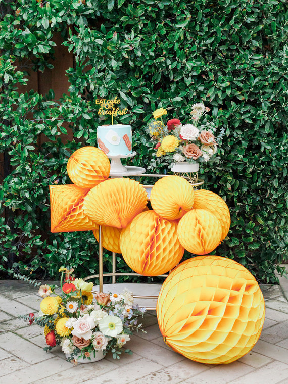 Breakfast themed birthday party for kids