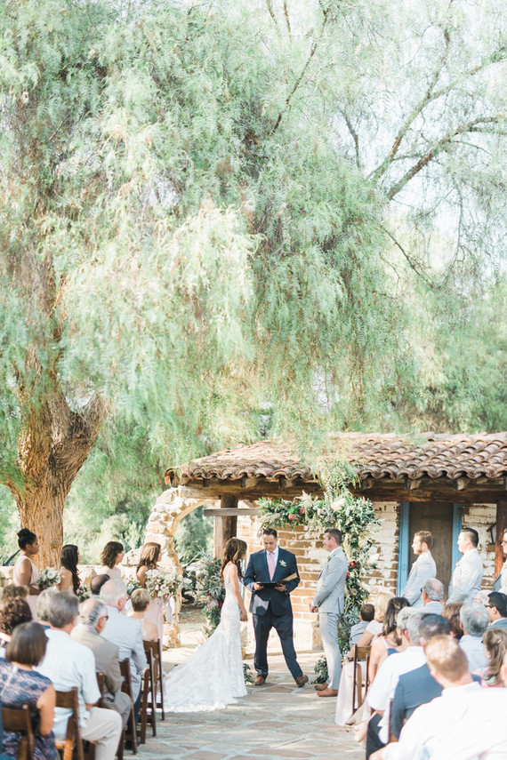 An all white Mexican inspires wedding at the most romantic Spanish venue in San Diego