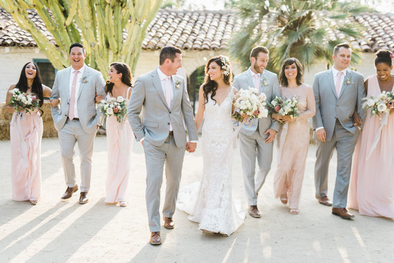 An all white Mexican inspires wedding at the most romantic Spanish venue in San Diego