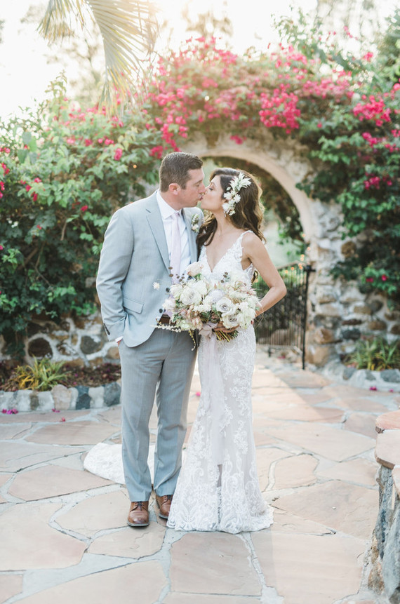 An all white Mexican inspires wedding at the most romantic Spanish venue in San Diego