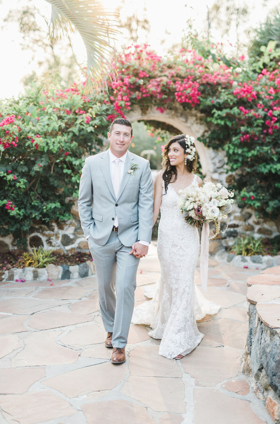 An all white Mexican inspires wedding at the most romantic Spanish venue in San Diego