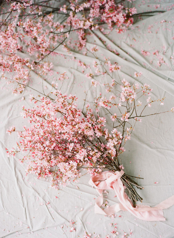 Cherry blossom bouquet