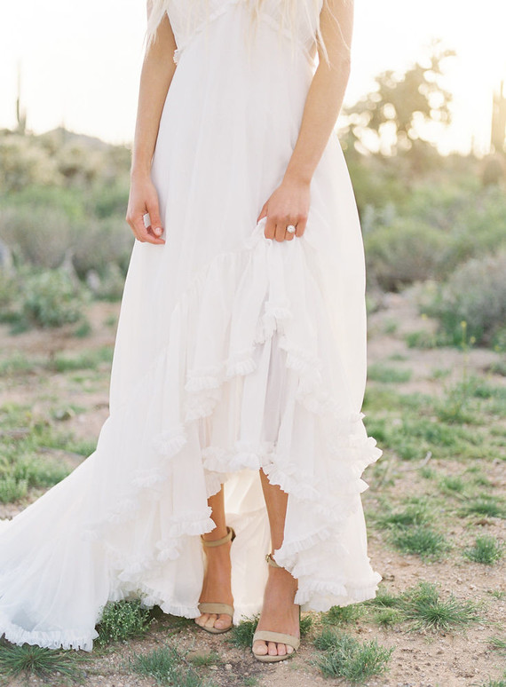Desert chich bridal fashion ideas in Arizona Inspiration