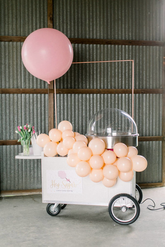 Girly pink birthday party brunch