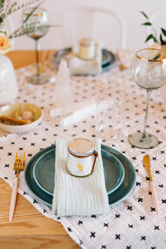 Modern pastel baby shower from RO & Co Events at Festoon