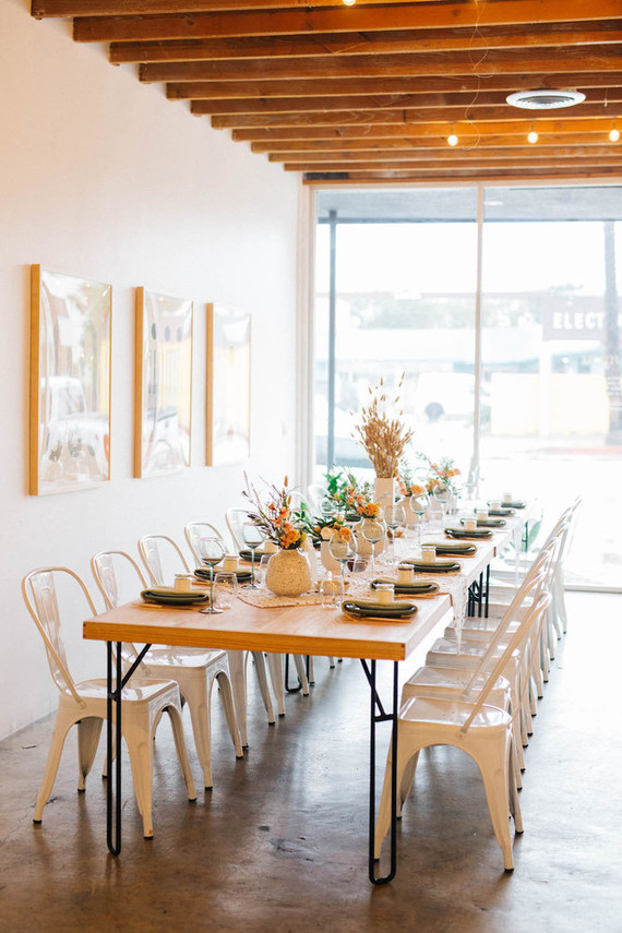 Modern pastel baby shower from RO & Co Events at Festoon