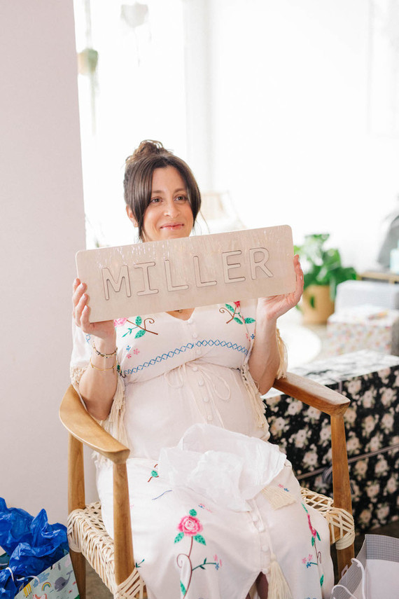 Modern pastel baby shower from RO & Co Events at Festoon