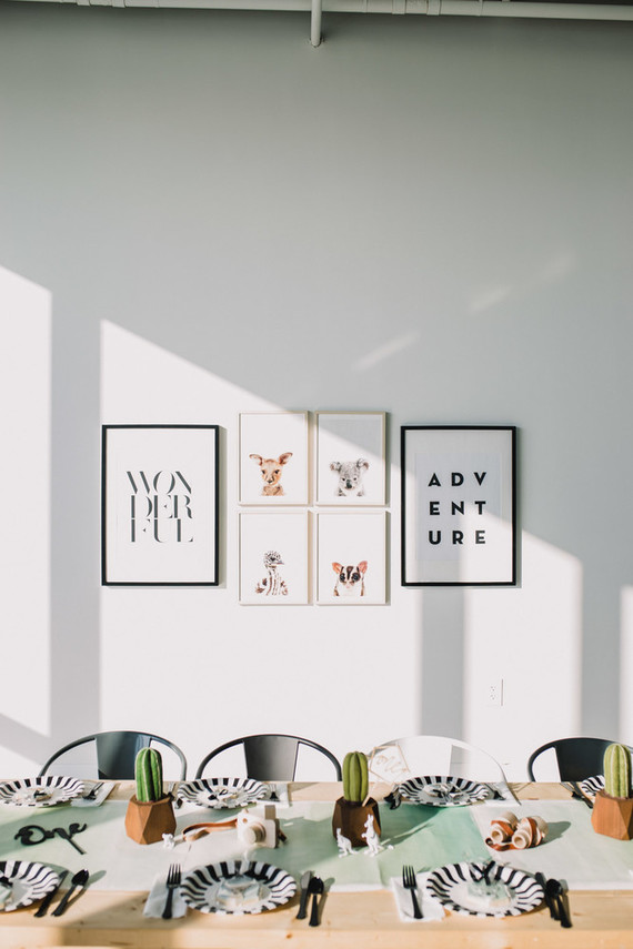 Australian outback first birthday party Inspiration