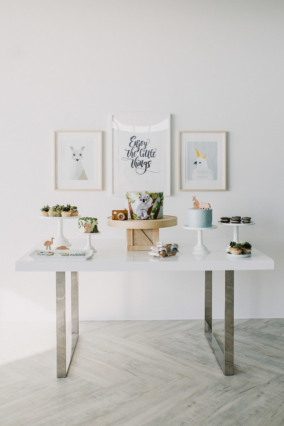 Australian outback first birthday party