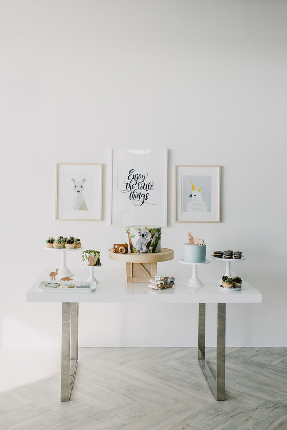 Australian outback first birthday party