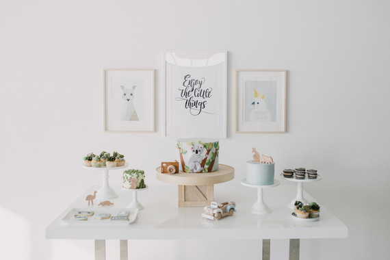 Australian outback first birthday party