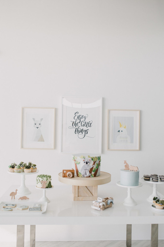 Australian outback first birthday party