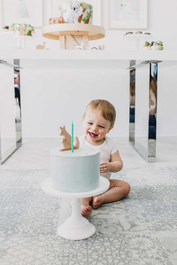 Australian outback first birthday party