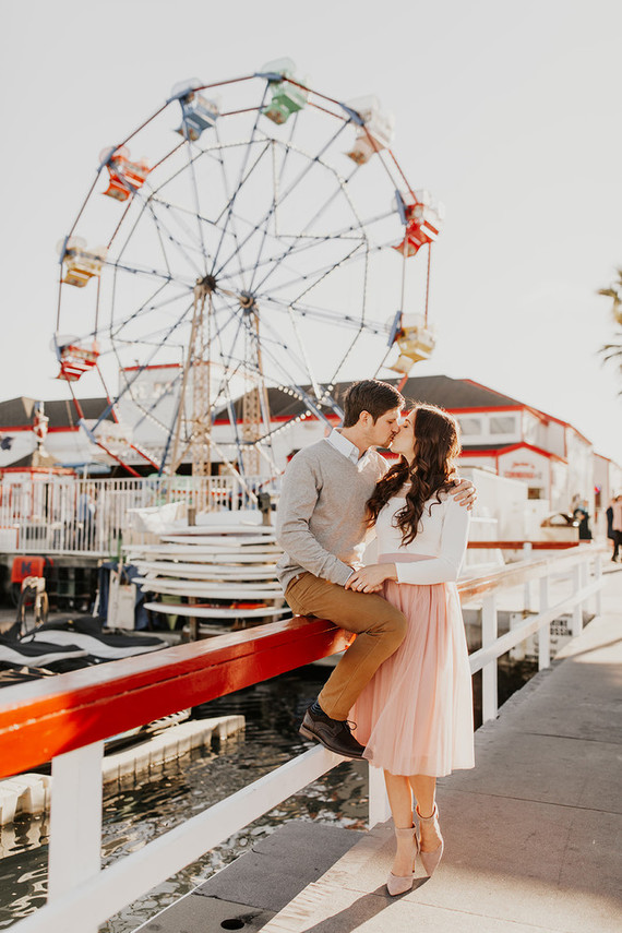 Ferris wheel engagement session + how to style your own