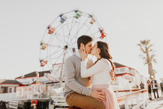 Ferris wheel engagement session + how to style your own