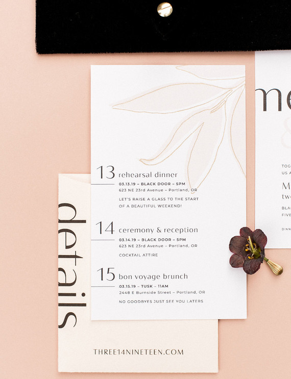 modern tropical wedding ideas at Portland's newest venue