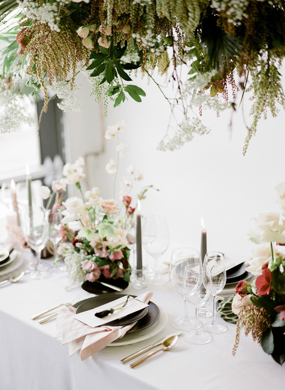modern tropical wedding ideas at Portland's newest venue