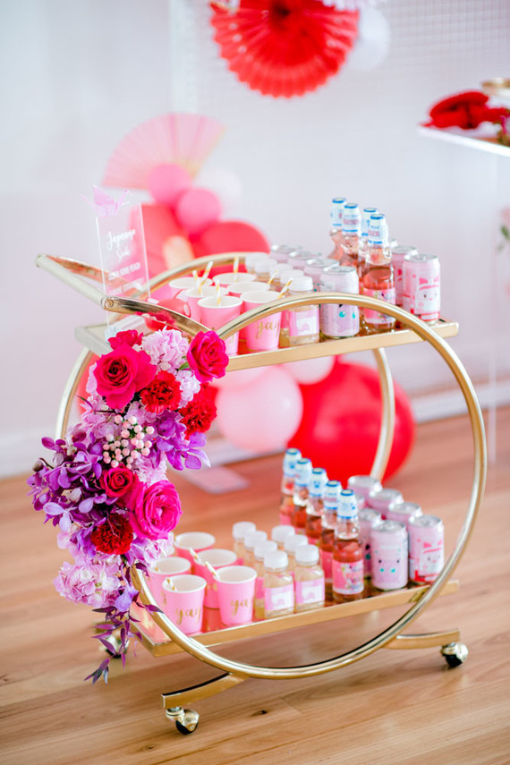 Cherry blossom 1st birthday party